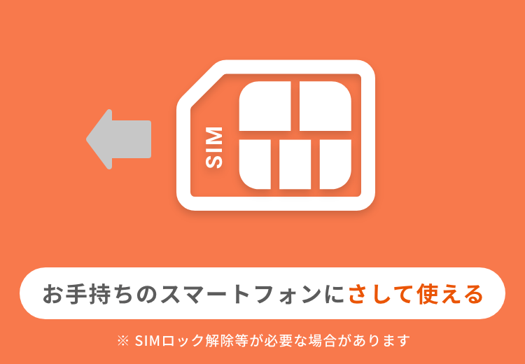 お手持ちのスマートフォンにさして使える